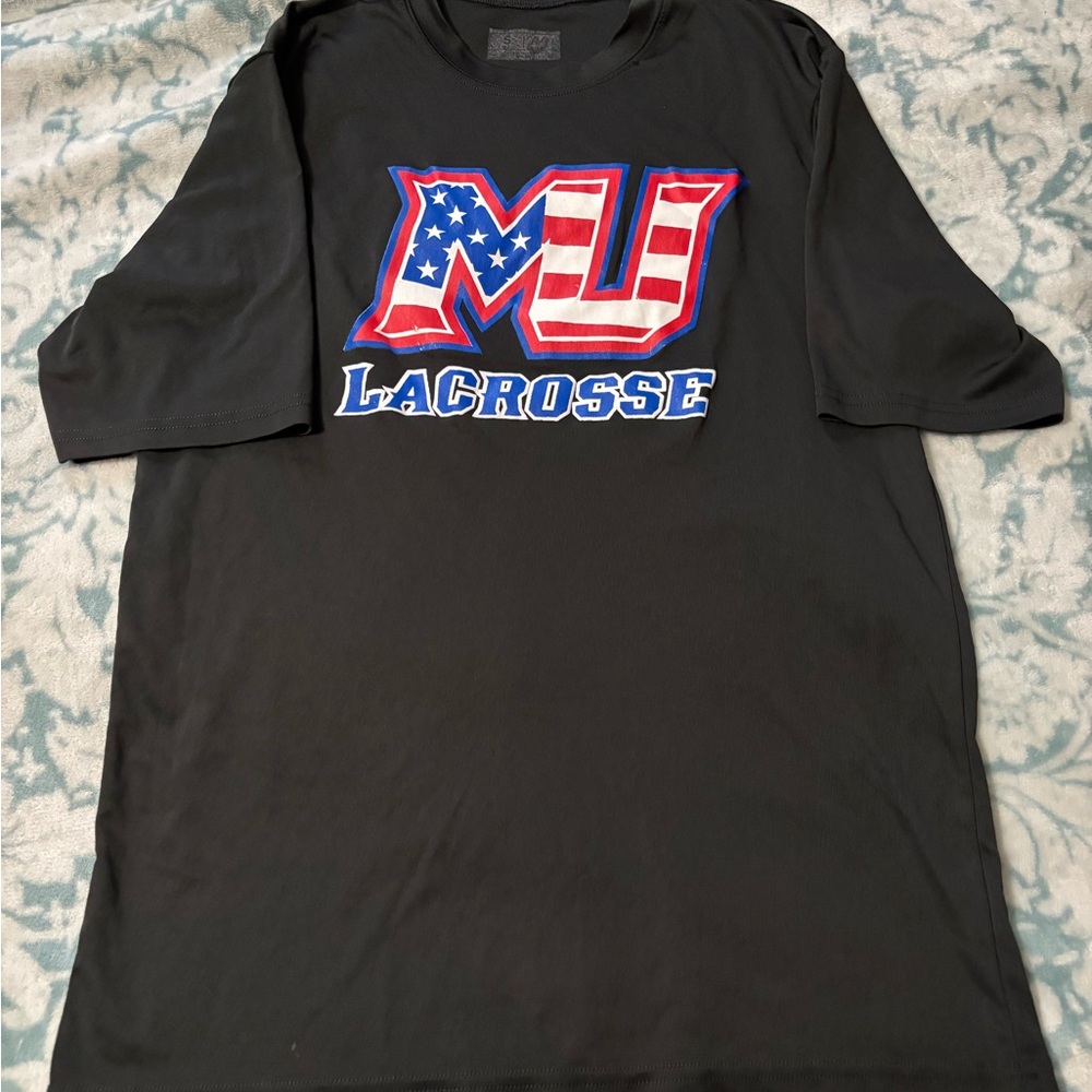 Black Misericordia Universiry Lacrosse T-Shirt
